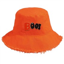 Halloween Hats For Women Spooky Halloween Boo Bucket Hat Winter Festive Holiday  - £22.02 GBP