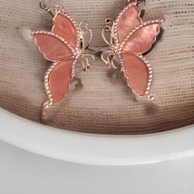 Natasha butterfly rhinestone earrings - $29.95