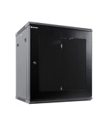 12U Wall Mount Server Cabinet – Network Rack Enclosure With Quiet Coolin... - $2,614.12 MXN