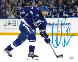 Victor Hedman Autographed 8x10 Photo JSA COA NHL Tampa Bay Lightning Sig... - £53.69 GBP