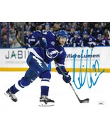 Victor Hedman Autographed 8x10 Photo JSA COA NHL Tampa Bay Lightning Sig... - £54.31 GBP
