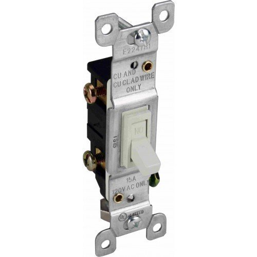 TS15-I 15A S/P Toggle Switch Ivory - $0.64