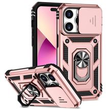 for Oppo A78 5G (Color: Rose Gold) Shockproof Hard Back Hard Silicon Bac... - $834.34 MXN