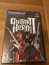 Guitar Hero II PS2 Playstation 2 Complete In Box Tested - £4.66 GBP
