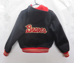 Vtg Atlanta Nelsons Portland Braves Baseball Wool Varsity Jacket 70s 80s - £112.69 GBP