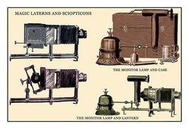 Odd Fellows: Magic Lanterns, Sciopticons, and Monitor Lamps 20 x 30 Poster - $25.98