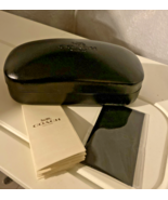 Coach New York Glasses Case Authentic Black Hard Clamshell Sunglasses Ey... - $21.64 CAD