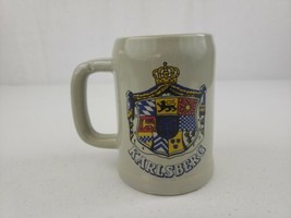 McCoy Karlsberg Beer Stein Mug #6395 Made in USA Coat of Arms - £8.01 GBP