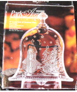 Park Avenue Crystal Bell of Christmas Plate New 8 in Vintage - $14.95