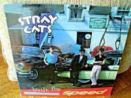 12&quot; Clean Vinyl Record 1982 Stray Cats Lp Built For Speed Emi America R104788 - £9.54 GBP