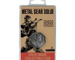 Metal Gear Solid Snake Limited Edition Collectible Challenge Coin Figure... - $34.00