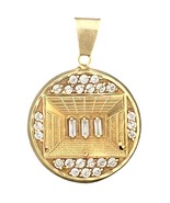 Unisex Pendant 10kt Yellow Gold 479727 - €298,77 EUR