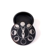 Soapstone Goddess and Moon Phases Handmade Trinket Box 5&quot; | Goddess Gifts - $37.62