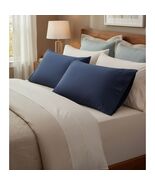 Pillow Case Mainstays Brushed Microfiber Set of 2 Super Soft Pillowcases... - $7.42