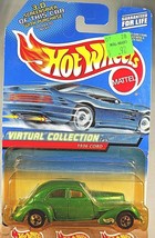 2000 Hot Wheels #97 Virtual Collection Cars 1936 CORD Green w/BW Spokes Wheels - £5.41 GBP