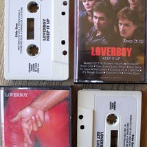 Loverboy 2 Cassette Tape Lot Get Lucky Keep It Up Weekend Queen Hot Girls 81-83 - £10.86 GBP