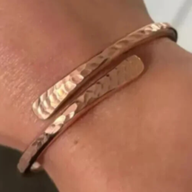 1 Stück Reinkupfer Armreifen, Damen Armband Armreif, Heilarmreifen, gehä... - $22.99+