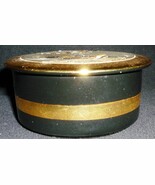 ART OF CHOKIN 24K GOLD ENGRAVED BIRDS ON A LAKE LIDDED TRINKET BOX - $12.00