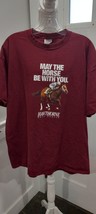 Hawthorne Race Course T-Shirt Size XL May The Horse Be With You - £13.34 GBP