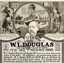 1920 W.L. Douglas Shoes Footwear Advertisement Clothing Ephemera Cow - £14.38 GBP