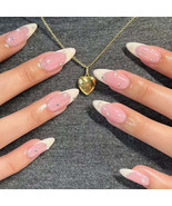 24pcs Blue Purple Scrub Fake Nails Art - €10,45 EUR