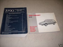 1990 Ford Escort Tempo Mercury Topazio Servizio Negozio Repair Manuale Set W Ewd - £7.74 GBP