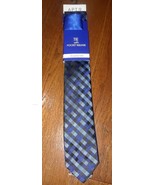 NEW Apt 9 Blue Black Tie Pocket Square Set Men&#39;s - FREE SHIPPING - £10.87 GBP