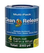 Duck Clean Release Blue Painter&#39;s Tape 1.5-Inch (1.41-Inch x 60-Yard), 4... - €28,29 EUR