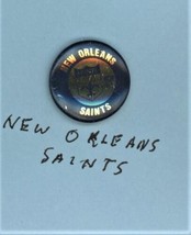 NFL pinback  from the 60s  New Orleans SAINTS  7/8&quot; - £12.01 GBP