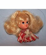 Loose Vintage Mattel Liddle Kiddle Lollipop Peppermint Doll-2 1/2 inches - $20.00
