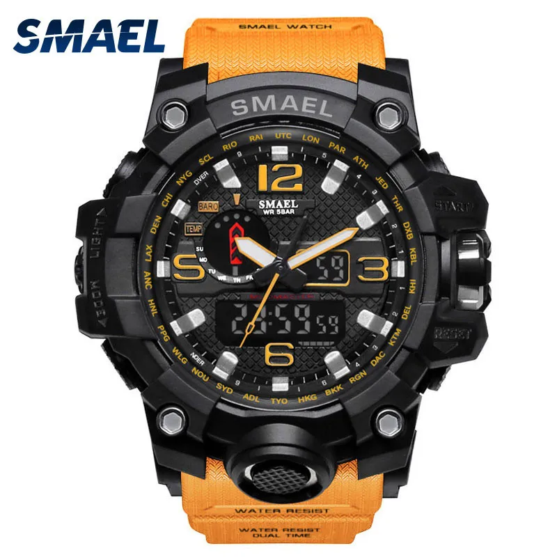 NSSD Men  Watch Dual Display og Digital Led Electronic Wrist  Fashion    Watch S - $144.38