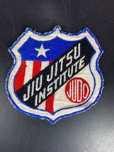 Vintage Jiu Jitsu Institute Judo Chicago JJI 5 1/2&quot; x 5 1/2&quot; Crest Shape - £15.81 GBP