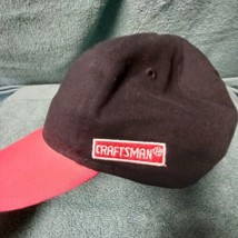 Craftsman Baseball Cap Red Black 4 Led Lightup Hat ,2 Way - £10.11 GBP
