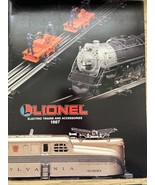 1987 LIONEL TRAIN CATALOG, RAIL BLAZER, FREIGHT FLYER, SANA FE, BLACK DI... - $10.80