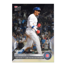2022 TOPPS NOW 276 CHRISTOPHER MOREL RC ROOKIE RECORD DEBUT CHICAGO CUBS - £15.81 GBP