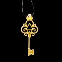 Aa Recovery Key 24K Gold Pendant Gp Necklace - £31.26 GBP