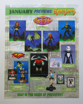 Toy POSTER:Marvel History X-Men,Tomb Raider,Garada K7,Nightmare Before C... - £17.38 GBP