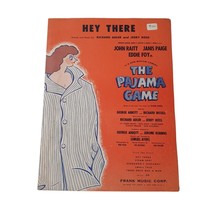Hey There 1954 The Pajama Game Vintage Sheet Music Piano Voice Easy Listening - £11.00 GBP