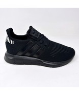 Adidas Originals Swift Run Black Womens Size 6 Athletic Running Shoes FW... - £47.15 GBP
