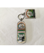 Vintage Washington DC rainbow panda U.S. Capitol keyring - £14.76 GBP