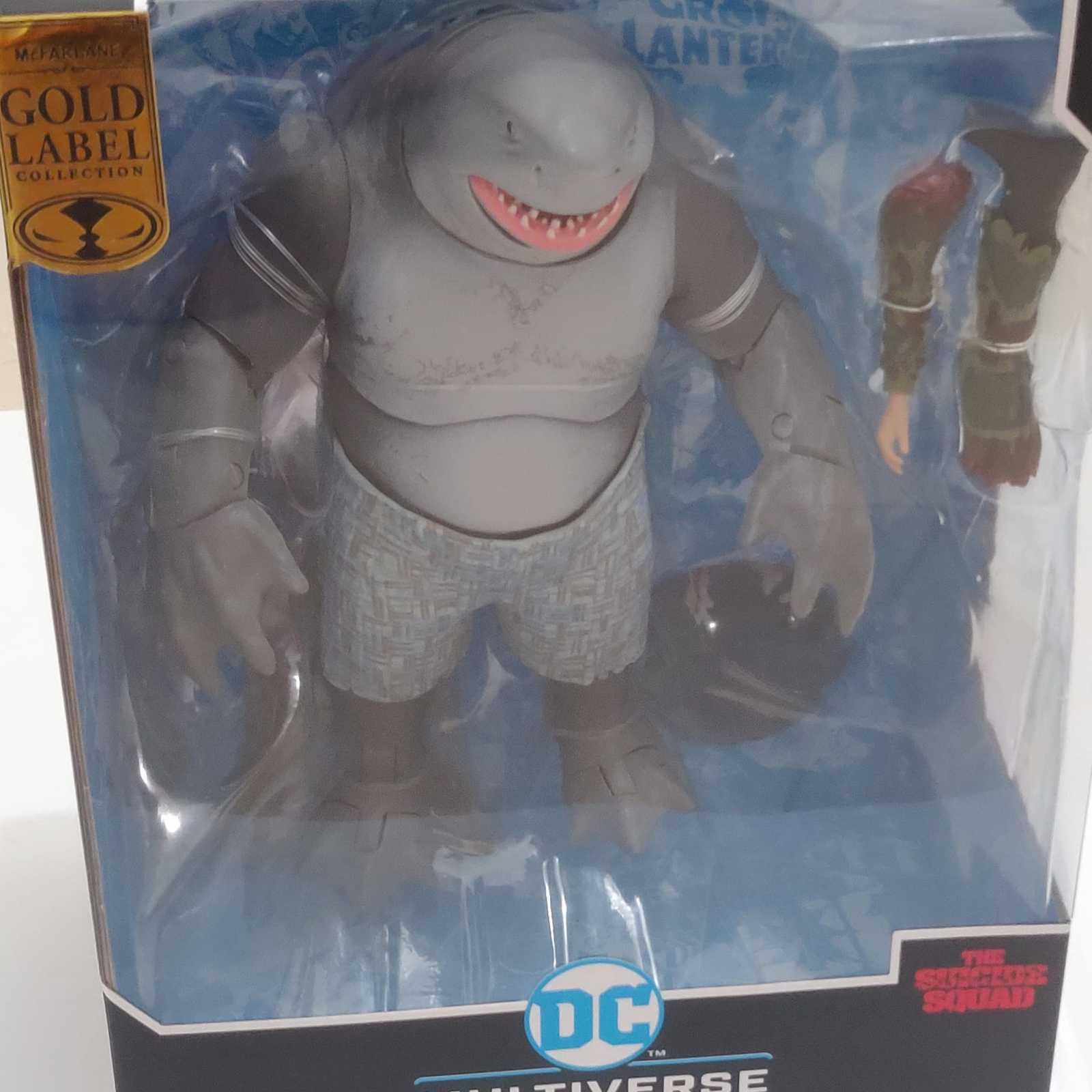 McFarlane DC Multiverse Suicide Squad King Shark Gold Label Collection New Box Item image 3