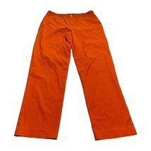Lauren Ralph Lauren Jeans Women 10 Orange Stretch Pockets High-Rise Stra... - $27.08