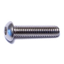 6mm-1.0 x 25mm A2 Stainless Button Head Hex Socket Cap Screws (8 pcs.) - £10.61 GBP