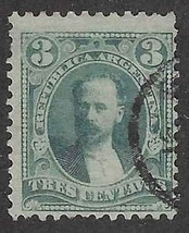 1888 Argentina Stamp - 3c, SC#70 E55 - $1.49