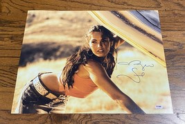 Megan Fox Autographed 16x20 Photograph Transformers SEXY Machine Gun Kelly PSA - £221.33 GBP