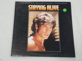 VINTAGE 1983 Staying Alive Soundtrack Vinyl LP Record Album John Travolta - £11.93 GBP