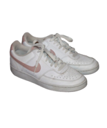 Women&#39;s Nike Court Vision Low Next Nature (DH3158-102) Size 9 White &amp; Pink - £20.58 GBP