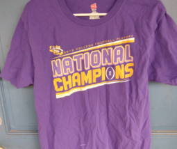 LSU Tigers 2019 College Football Champions  T-Shirt (With Free Shipping) - £12.49 GBP