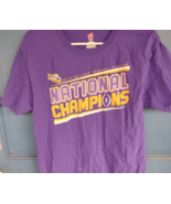 LSU Tigers 2019 College Football Champions  T-Shirt (With Free Shipping) - $15.88
