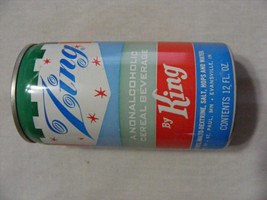 Vintage Zing Non Alcholoic Aluminum Pop Top Pull Tab Beer Can   AK-AI - $184.27 MXN